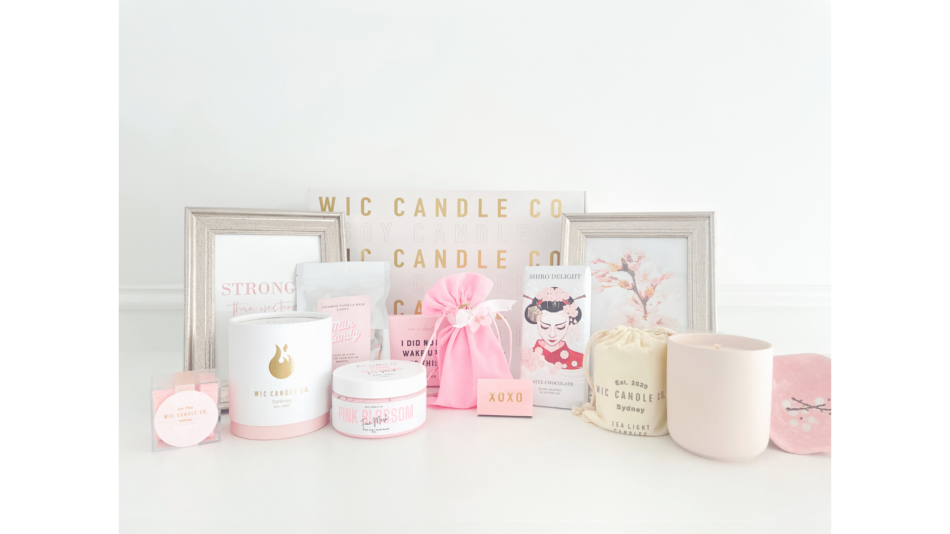 Aromatherapy Candle Gift Ideas - Beautiful Candle Gift Box from Wic Candle Co.